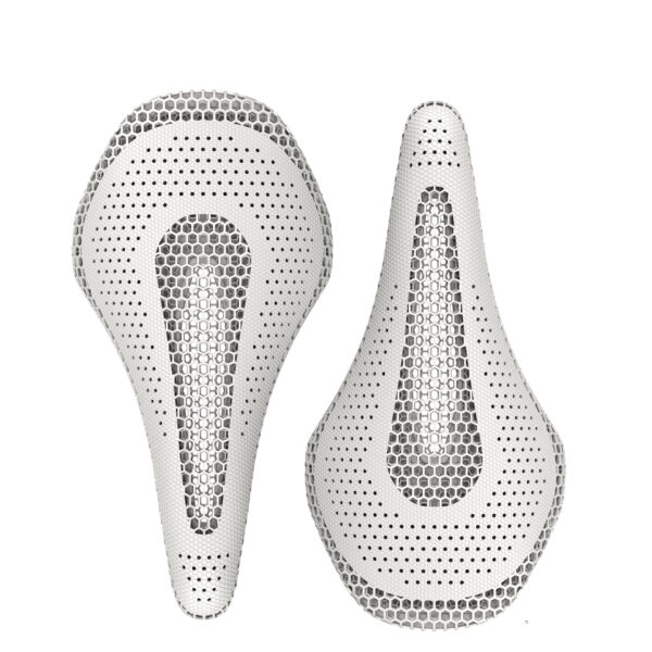 SAMASSI R6White 3D Printed Saddle